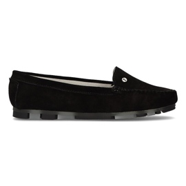 Lædermokkasiner Filippo DP2037 / 21 Bk sort