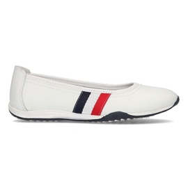 Lædersko Filippo DP2063 / 21 Wh hvid