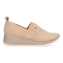 Lædersneakers Filippo DP1500 / 21 Be beige