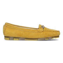 Læder loafers Filippo DP1202 / 21 Yl gul