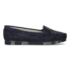 Læder loafers Filippo DP1202 / 21 Nv marineblå marine blå