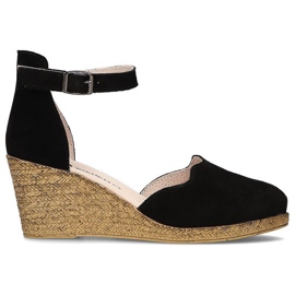 Lædersandaler Filippo DS1394 / 21 Bk Sort