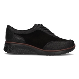 Lædersko Filippo DP1509 / 21 Bk sort