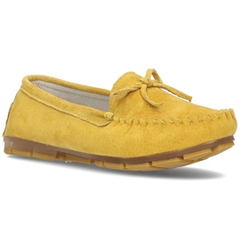 Læder loafers Filippo DP1204 / 21 Yl gul