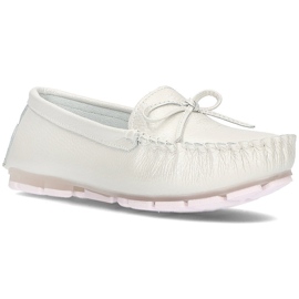 Læder loafers Filippo DP004 / 21 Wh hvid