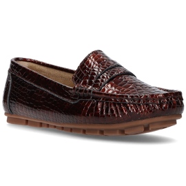 Læder loafers Filippo DP2139 / 21 Br brun