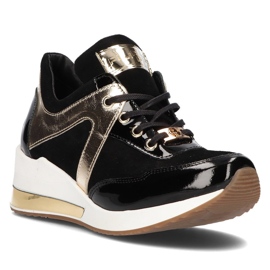 Lædersneakers Filippo 086 sort