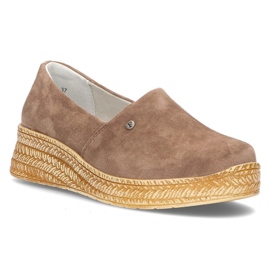 Lædersko Filippo DP2164 / 21 Sd brun