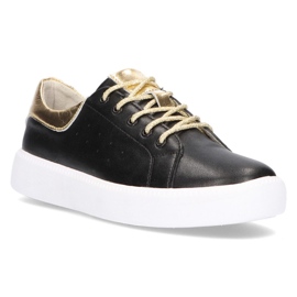 Lædersko Filippo DP2157 / 21 Bk sort
