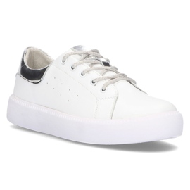 Lædersko Filippo DP2157 / 21 Wh hvid