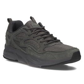 Læder Sneakers Filippo MSP2116 / 21 Gr grå