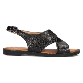 Filippo DS2104 / 21 Bk sorte sandaler