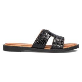 Filippo DK2100 / 21 Bk sorte hjemmesko