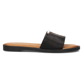 Filippo DK2103 / 21 Bk sorte hjemmesko