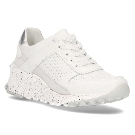 Læder Sneakers Filippo DP2008 / 21 Wh hvid