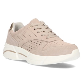 Læder Sneakers Filippo DP2156 / 21 Be beige