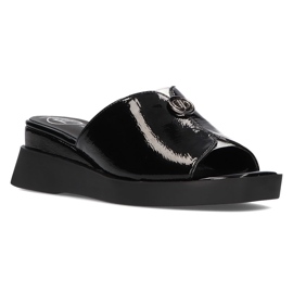 Filippo DK2351 / 21 Bk sorte hjemmesko