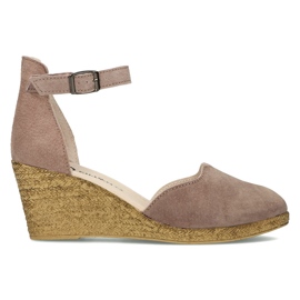 Lædersandaler Filippo DS1394 / 21 Sd lyng-beige