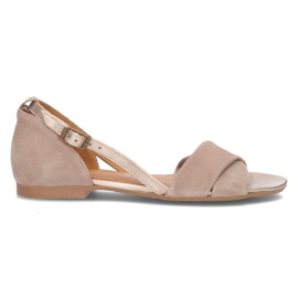 Lædersandaler Filippo 04614-04 / 00-5 beige