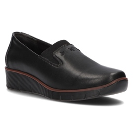 Lædersko Filippo DP3160 / 21 Bk sort