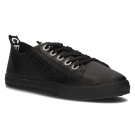 Filippo DP2288 / 21 Bk Bk sorte sneakers