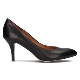 Læder Filippo 2108 pumps sort