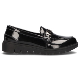 Lædersko Filippo DP3204 / 21 Bk sort