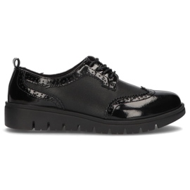 Lædersko Filippo DP3206 / 21 Bk sort