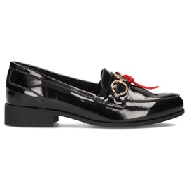 Lædersko Filippo DP3173 / 21 Bk sort