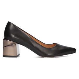 Læder Filippo 2018 pumps Sort nikkel
