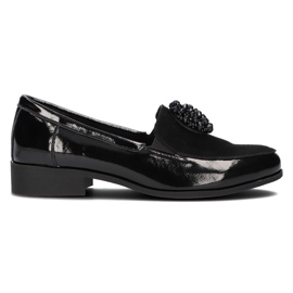 Lædersko Filippo DP3174 / 21 Bks sort