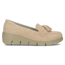 Lædersko Filippo DP3162 / 22 Be beige