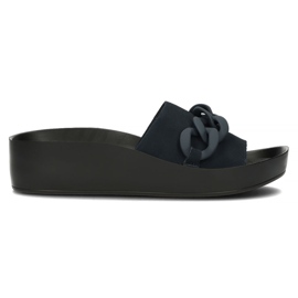Læder hjemmesko Filippo DK3593 / 22 Nv marineblå marine blå