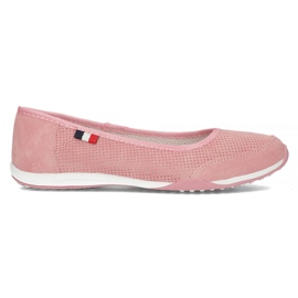 Lædersko Filippo DP143 / 22 Pi pink lyserød