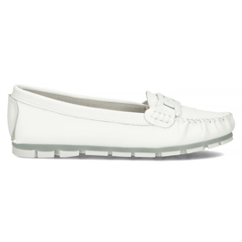 Læder loafers Filippo DP3629 / 22 Wh hvid