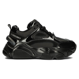 Læder Sneakers Filippo BJ1848-SP sort