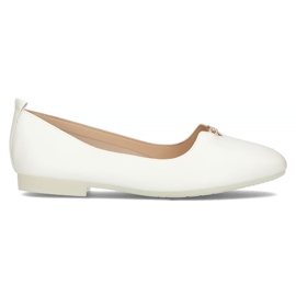 Filippo B50013-BL hvide ballerinaer