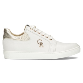 Lædersneakers Filippo 128 hvid