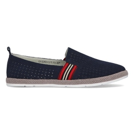 Lædersko Filippo DP2309 / 22 Nv marineblå marine blå