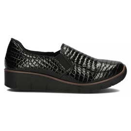 Lædersko Filippo DP3616 / 22 Bk sort