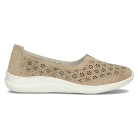 Lædersko Filippo DP3673 / 22 Be beige