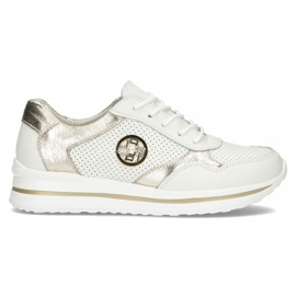Lædersneakers Filippo DP3544 / 22 Wh Go hvid