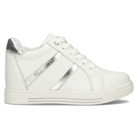 Læder Sneakers Filippo DP3549 / 22 Wh hvid