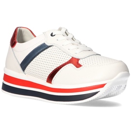 Læder Sneakers Filippo DP2004 / 22 Wh hvid