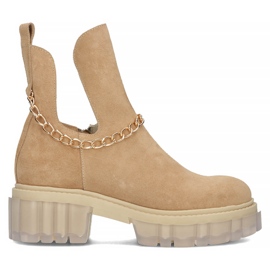 Ruskindsstøvler Filippo 30065 camel beige brun