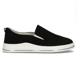 Lædersko Filippo DP3622 / 22 Bk sort
