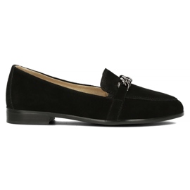 Lædermokkasiner Filippo DP3626 / 22 Bk sort