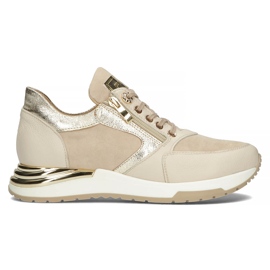 Lædersneakers Filippo 144 beige