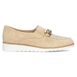 Lædersko Filippo DP3696 / 22 Be beige