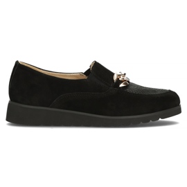 Lædersko Filippo DP3696 / 22 Bk sort